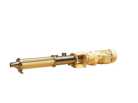 Hygienic stainless steel screw pump