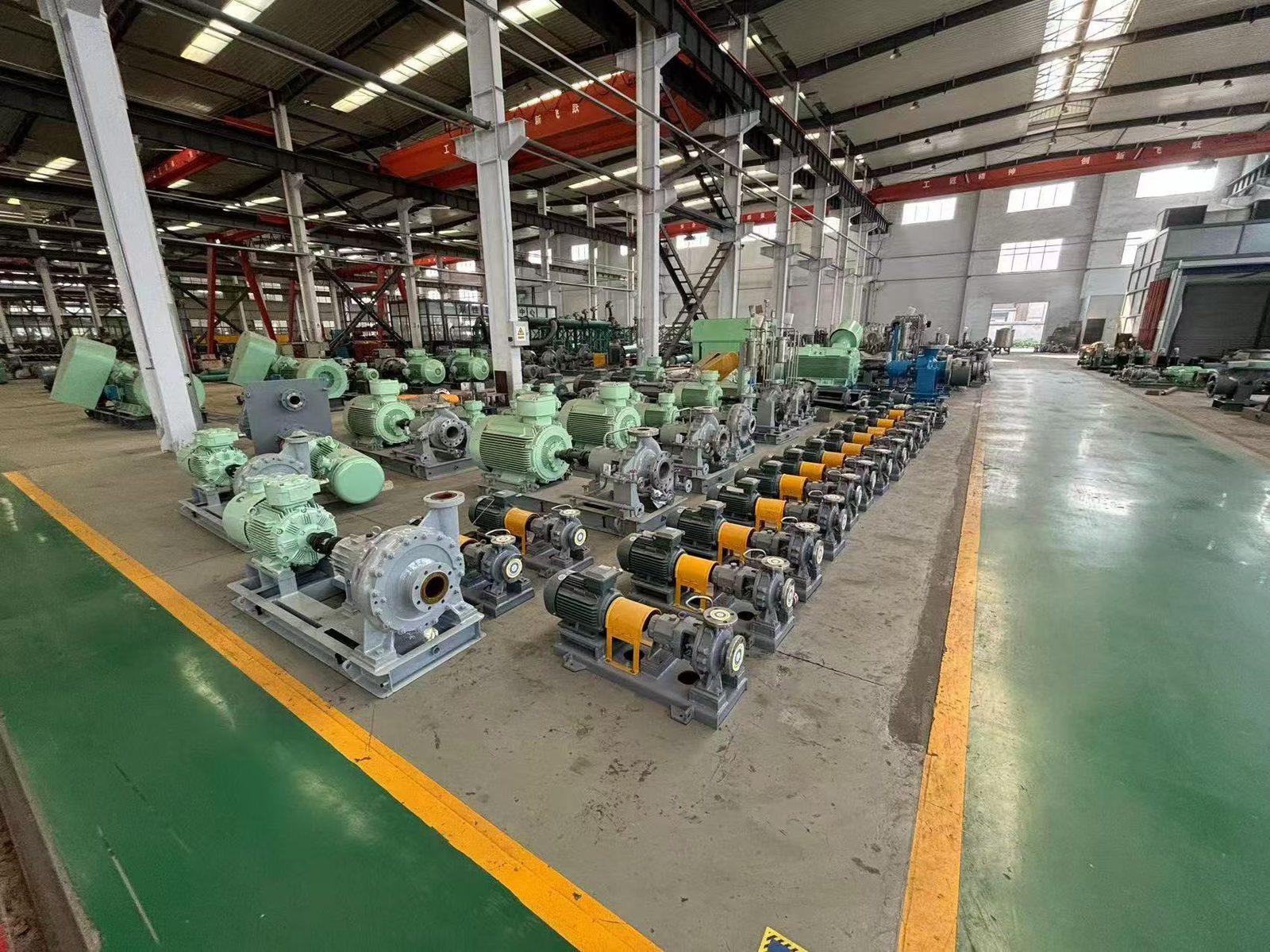 Centrifugal pump assembly workshop