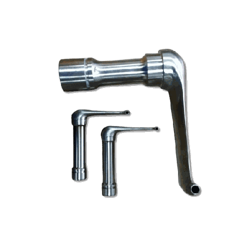 Roto jet pump receiving tube